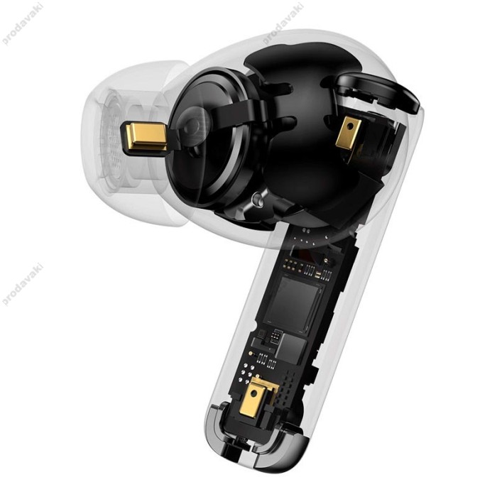 Бездротові Bluetooth навушники Baseus Storm 1 True Wireless Earphones ANC BT 5.2 Black NGTW140201